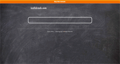 Desktop Screenshot of icafebreak.com